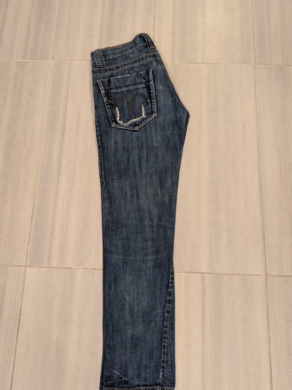 BONGO Dark Blue Straight Leg Jeans